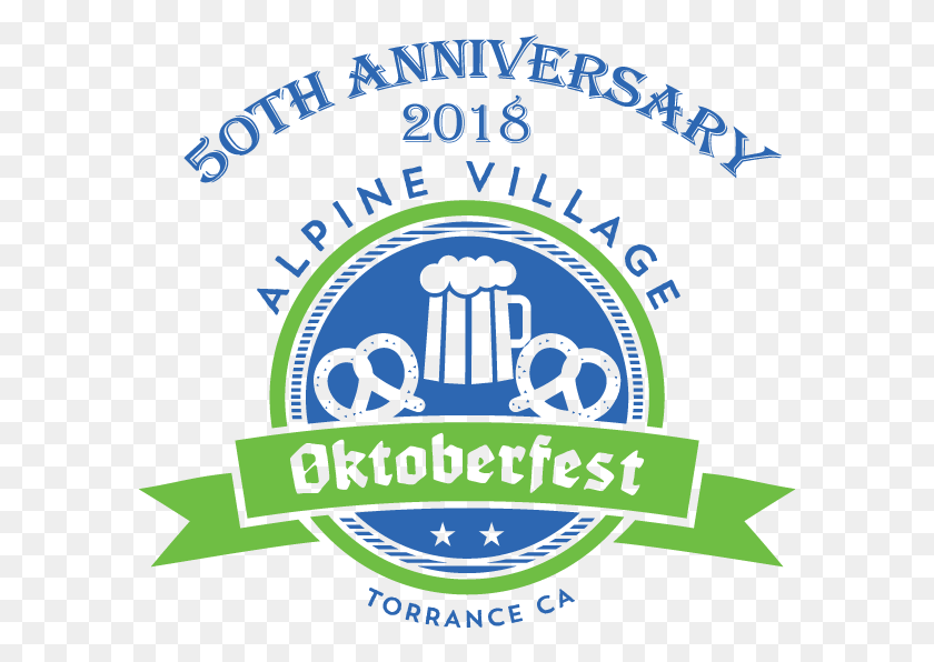 593x536 Alpine Village Is The Home Of The Oldest Oktoberfest Oktoberfest Alpine Village 2018, Logo, Symbol, Trademark HD PNG Download
