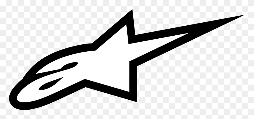 1971x844 Логотип Alpinestars Alpine Star, Этикетка, Текст, Символ Hd Png Скачать