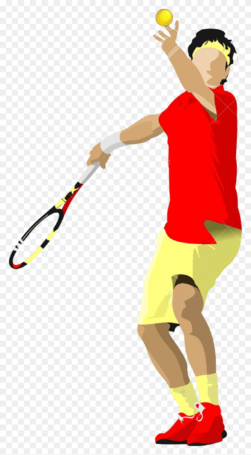 1400x2625 Alright I Know My Level Tennis Player Cartoon Transparent, Person, Human, Racket HD PNG Download