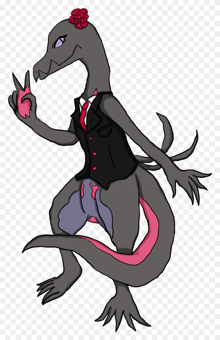 1045x1660 Also I Just Drew This Salazzle For My Commission Sheet Illustration, Ninja, Person, Human HD PNG Download