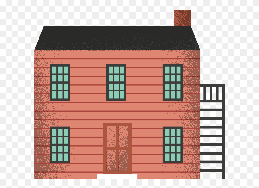 620x548 Также Известный Как Дом Джозефа Карузо, Этот Типичный Дом, Жилье, Здание, Домашний Декор Png Скачать