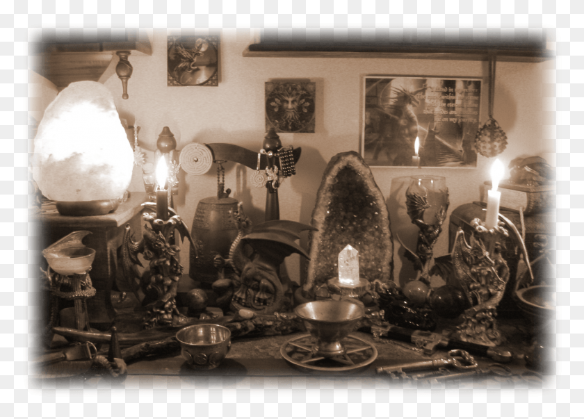 1385x965 Altar Dragon Magick Altar, Furniture, Candle, Architecture HD PNG Download