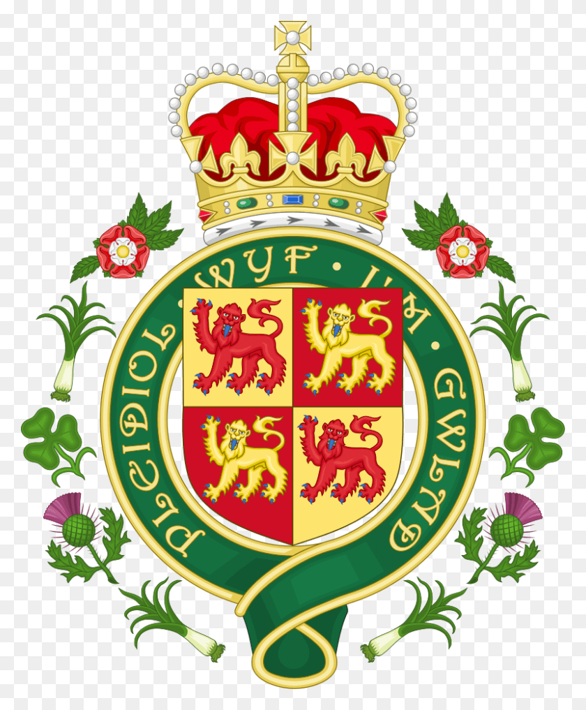 800x982 Although The Red Dragon Is Not The Arms Of Wales The Wales Coat Of Arms, Logo, Symbol, Trademark HD PNG Download