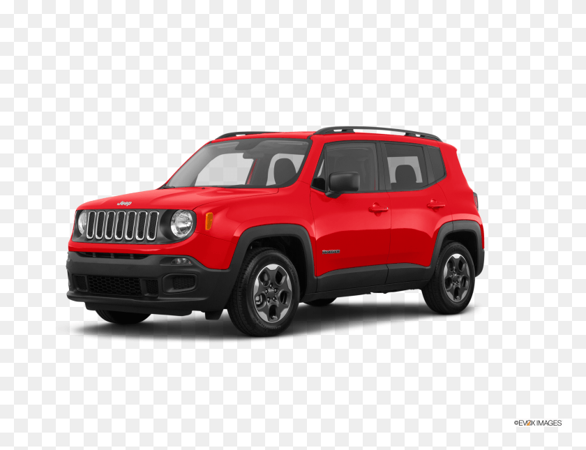 2400x1800 Altitude Sport Utility 4d 2017 White Jeep Renegade, Car, Vehicle, Transportation HD PNG Download