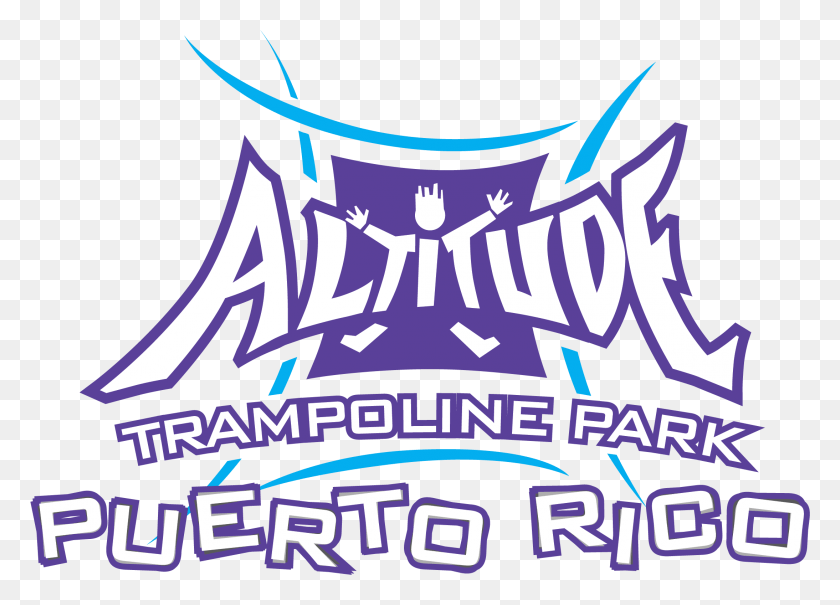 2188x1529 Altitude Trampoline Park Logo, Text, Crowd Descargar Hd Png
