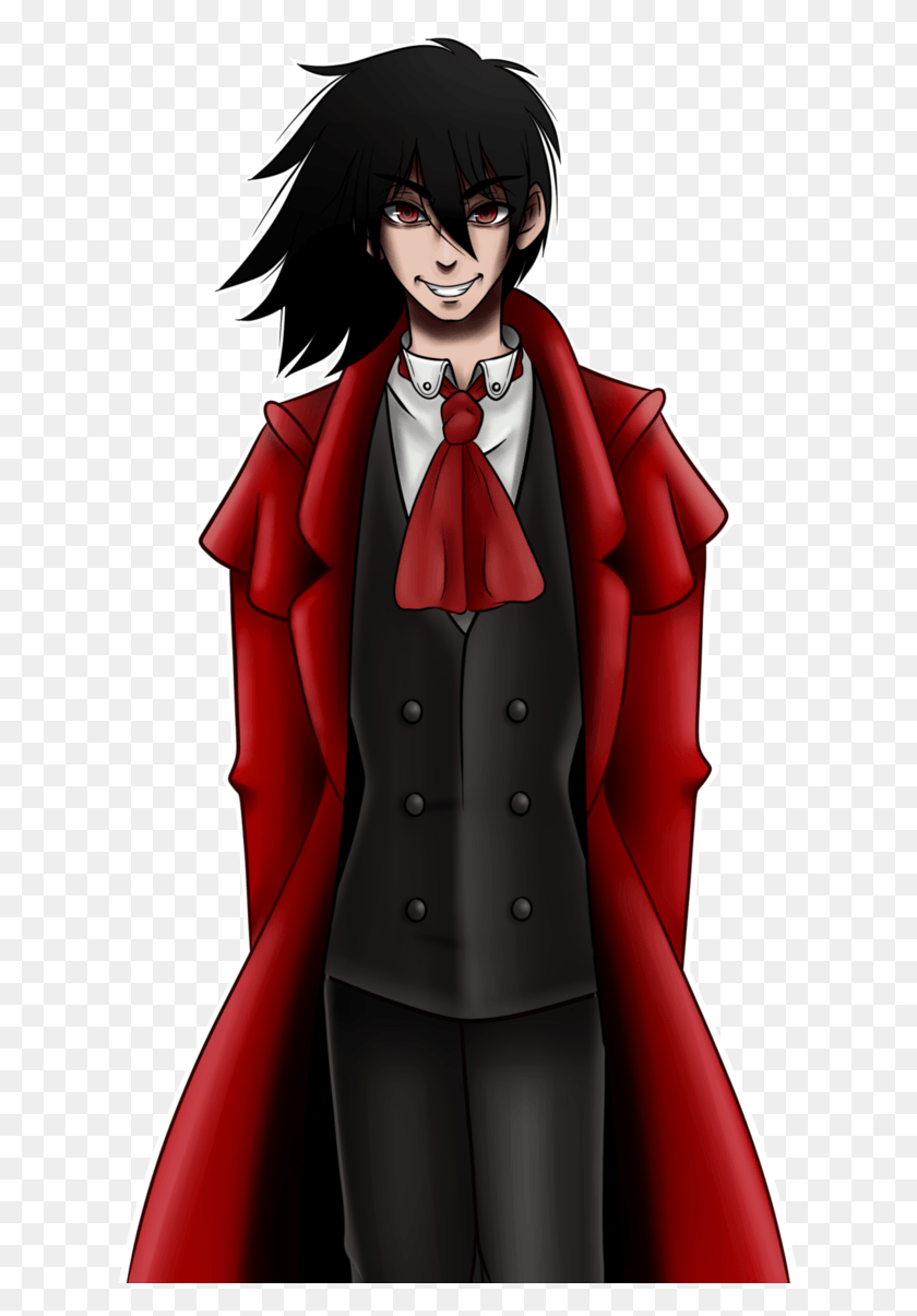 626x1145 Alucard High Quality Image Cartoon, Clothing, Apparel, Person HD PNG Download
