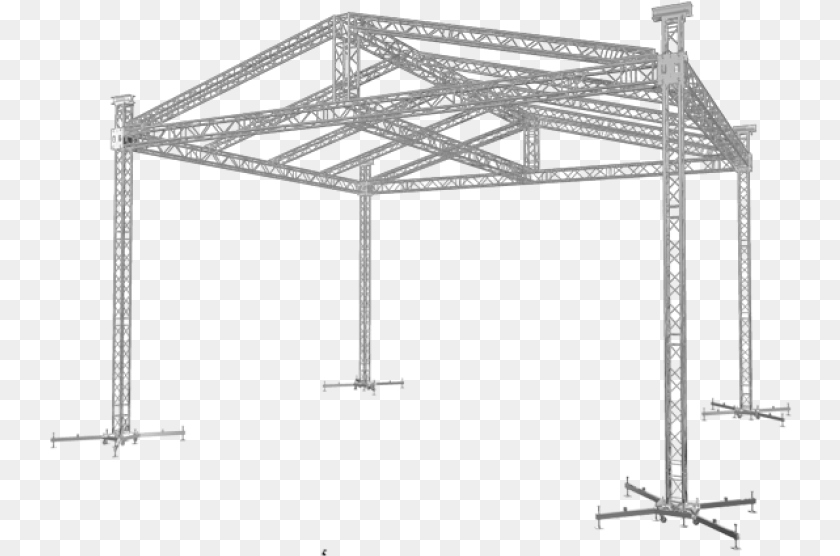 743x556 Aluminium Trussing, Construction, Construction Crane, Cad Diagram, Diagram Transparent PNG