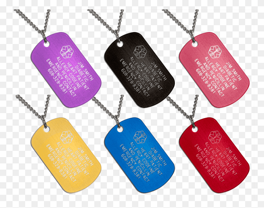 1200x927 Aluminum Medical Alert Necklace With Small Medical Child Id Tags, Cowbell, Tree, Plant HD PNG Download
