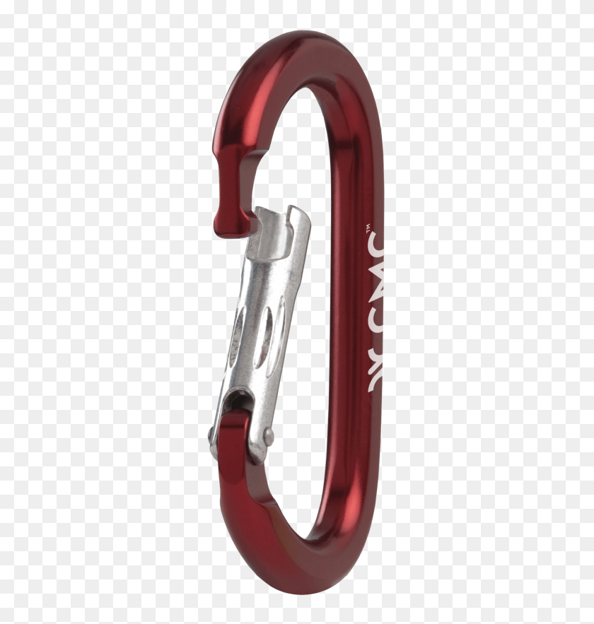 271x823 Aluminum Oval Carabiner Carabiner, Tool, Wrench, Machine HD PNG Download