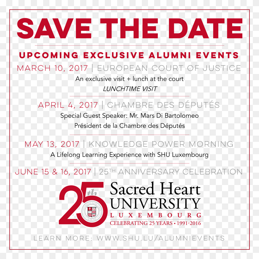 3379x3379 Alumni Save The Date Events Poster, Advertisement, Flyer, Paper HD PNG Download