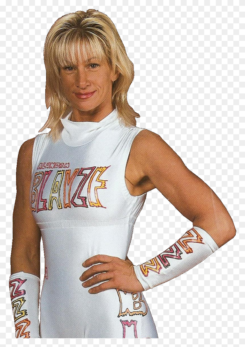 810x1173 Alundra Blayze Entering The Wwe Hall Of Fame Alundra Blayze, Clothing, Apparel, T-shirt HD PNG Download