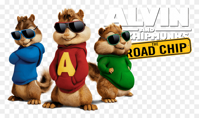 1000x562 Alvin And The Chipmunks 4 Image Alvin Chipmunk With Glasses, Sunglasses, Accessories, Accessory HD PNG Download