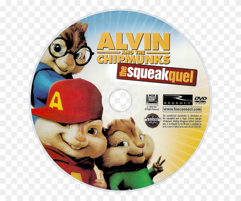 640x640 Alvin And The Chipmunks Alvin And The Chipmunks 2 Dvd Disc, Disk, Hat, Clothing HD PNG Download