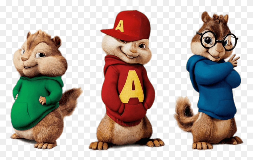 1101x665 Alvin And The Chipmunks Alvin Y Las Ardilla, Plush, Toy, Mascot HD PNG Download