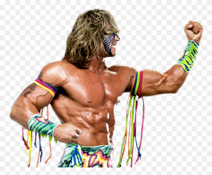 866x704 Always Believe 4 Life Wrestling Lucha Libre Professional Ultimate Warrior, Person, Shorts, Clothing HD PNG Download