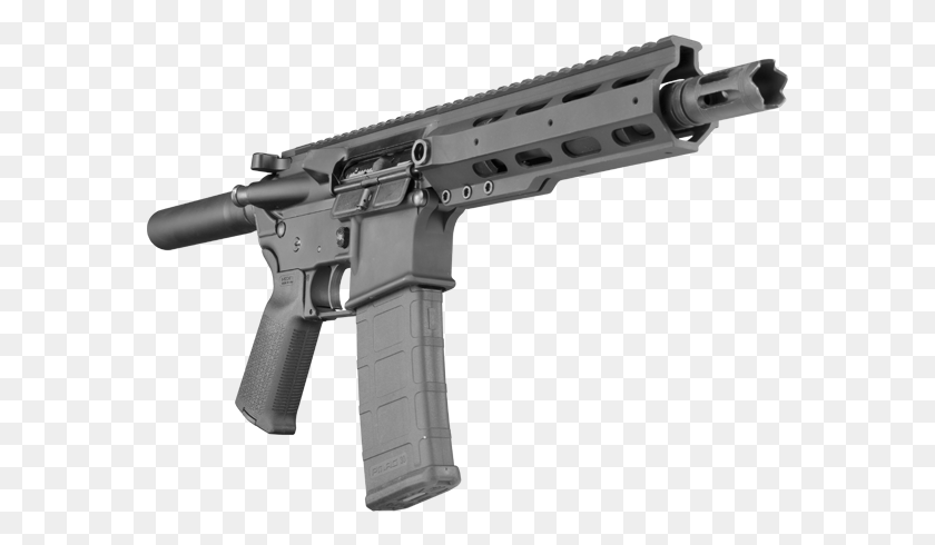 577x430 Am 15 Pistol, Gun, Weapon, Weaponry Hd Png Скачать