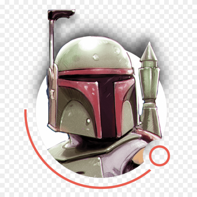 1024x1024 Am I Wake Up Four Weddings And Funeral Style Woken Boba Fett, Helmet, Clothing, Apparel HD PNG Download
