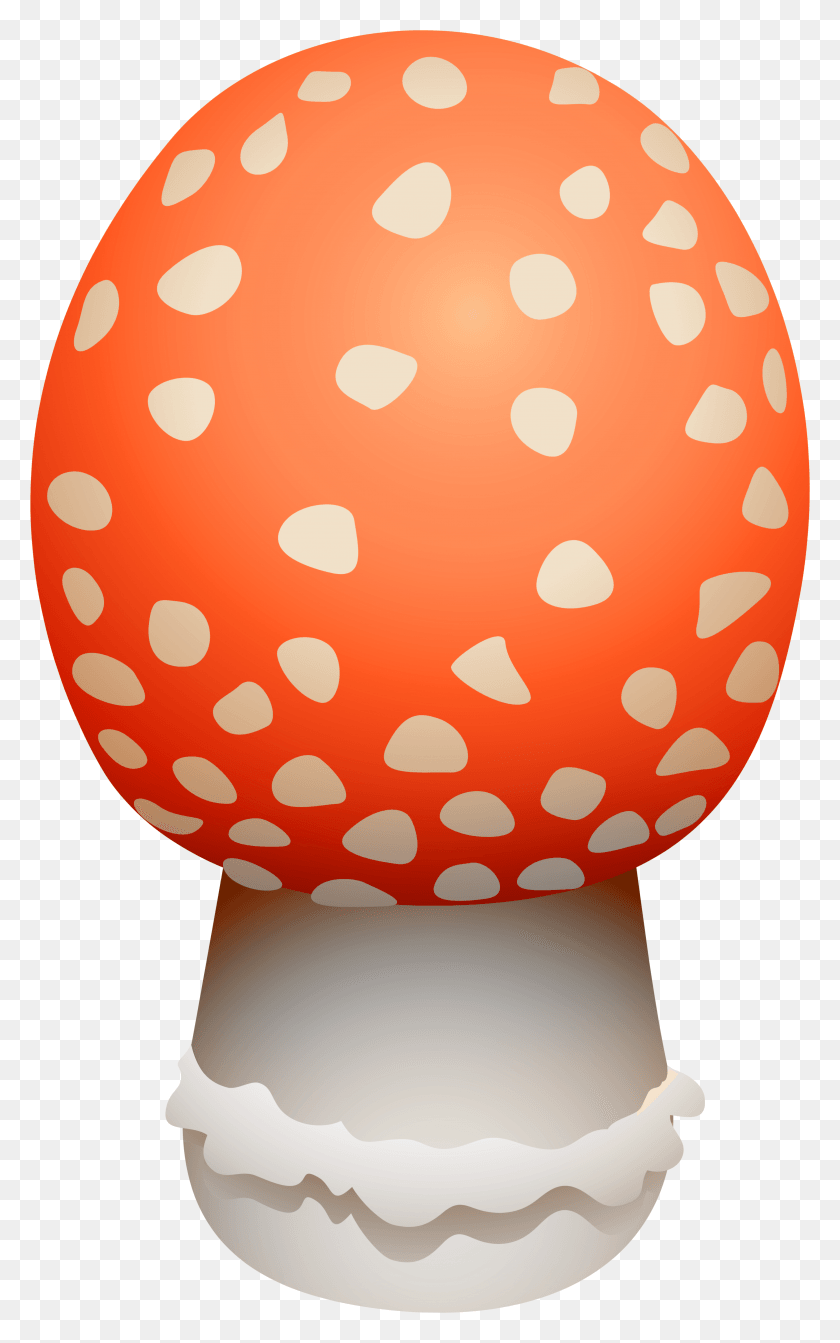 3719x6120 Amanita Muscaria Mushroom Clipart Illustration HD PNG Download