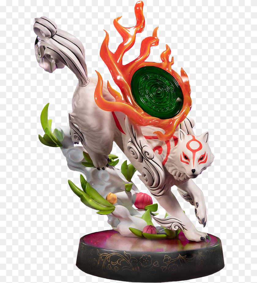 629x923 Amaterasu Divine Descent 14 Scale Statue Puzzle Productions, Figurine Sticker PNG