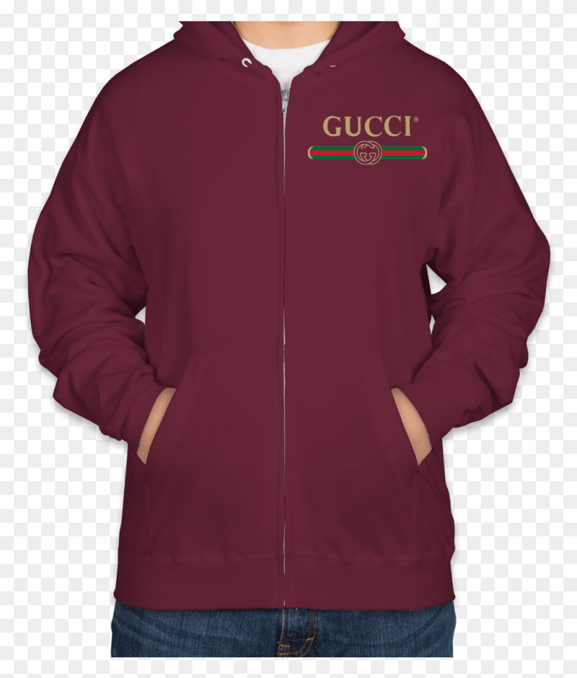 987x1173 Amazing Gucci Logo 2018 Unisex Zip Hoodie Hoodie, Clothing, Apparel, Jacket HD PNG Download