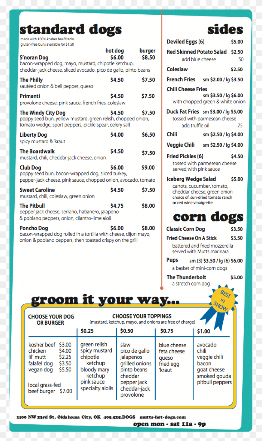2253x3901 Amazing Hot Dogs Menu Mutts Amazing Hot Dogs Menu, Text, Poster, Advertisement HD PNG Download