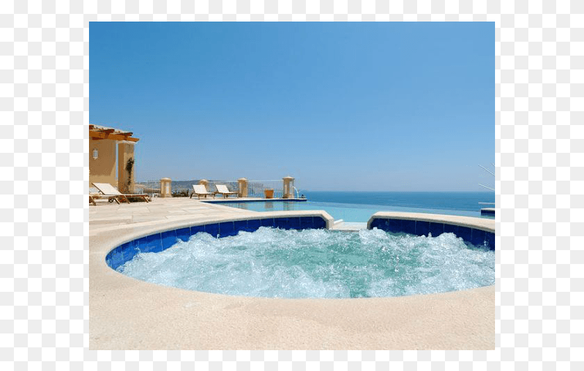 585x474 Descargar Png Increíble Villa De Lujo Praia Da Luz En El Western Algarve Resort, Jacuzzi, Bañera, Bañera De Hidromasaje Hd Png