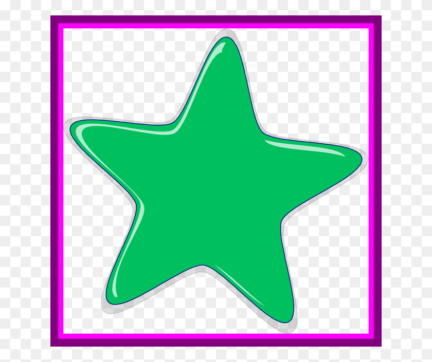 644x645 Descargar Png / Estrella Verde Png