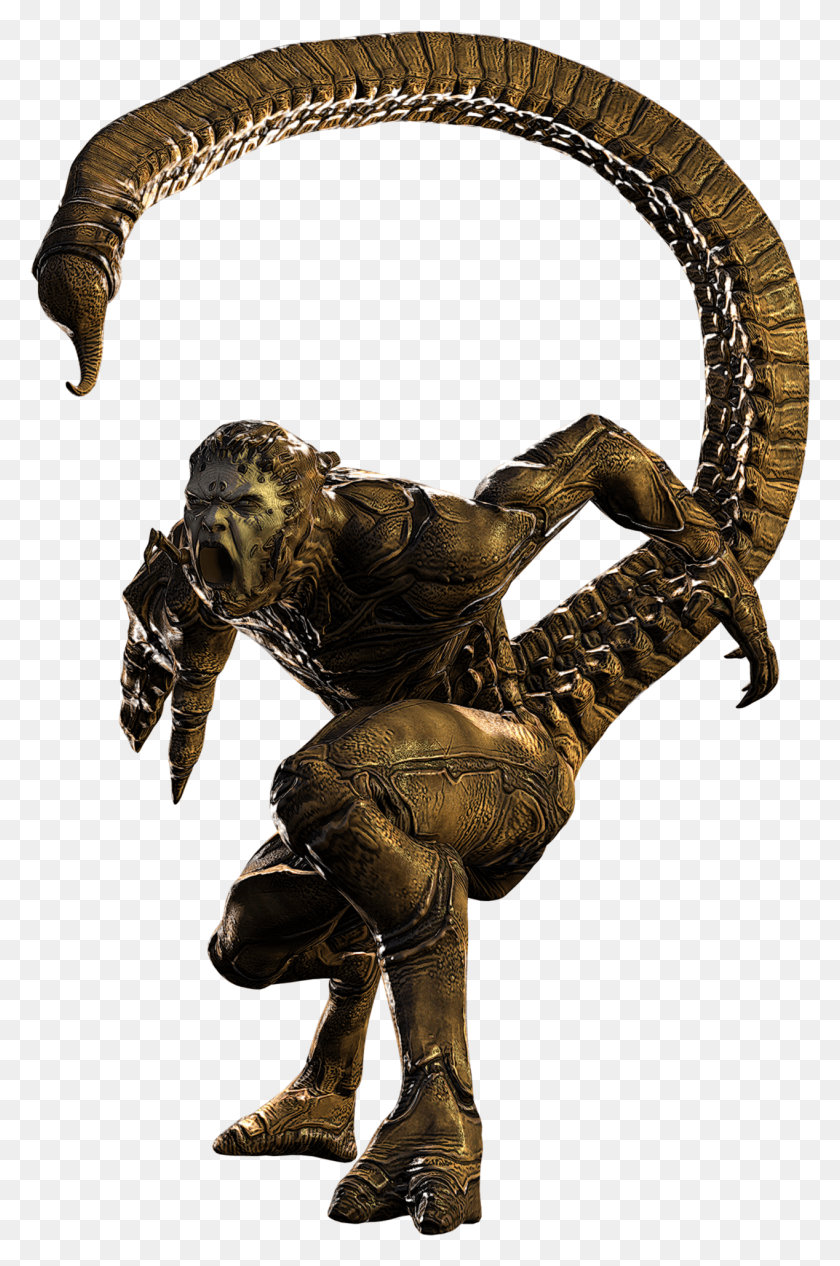 1268x1962 Amazing Spider Man Game Scorpion, Person, Human, Alien HD PNG Download