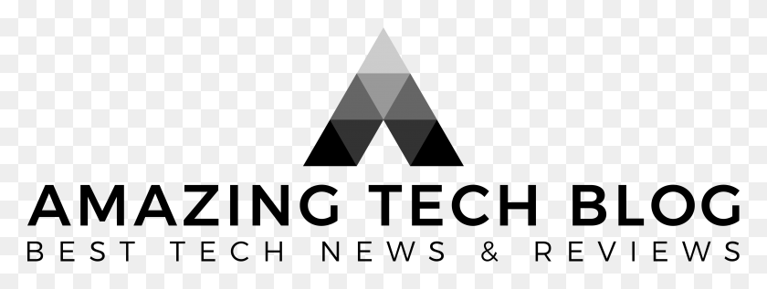 4998x1649 Amazing Tech Blog Треугольник, Логотип, Символ, Товарный Знак Hd Png Скачать