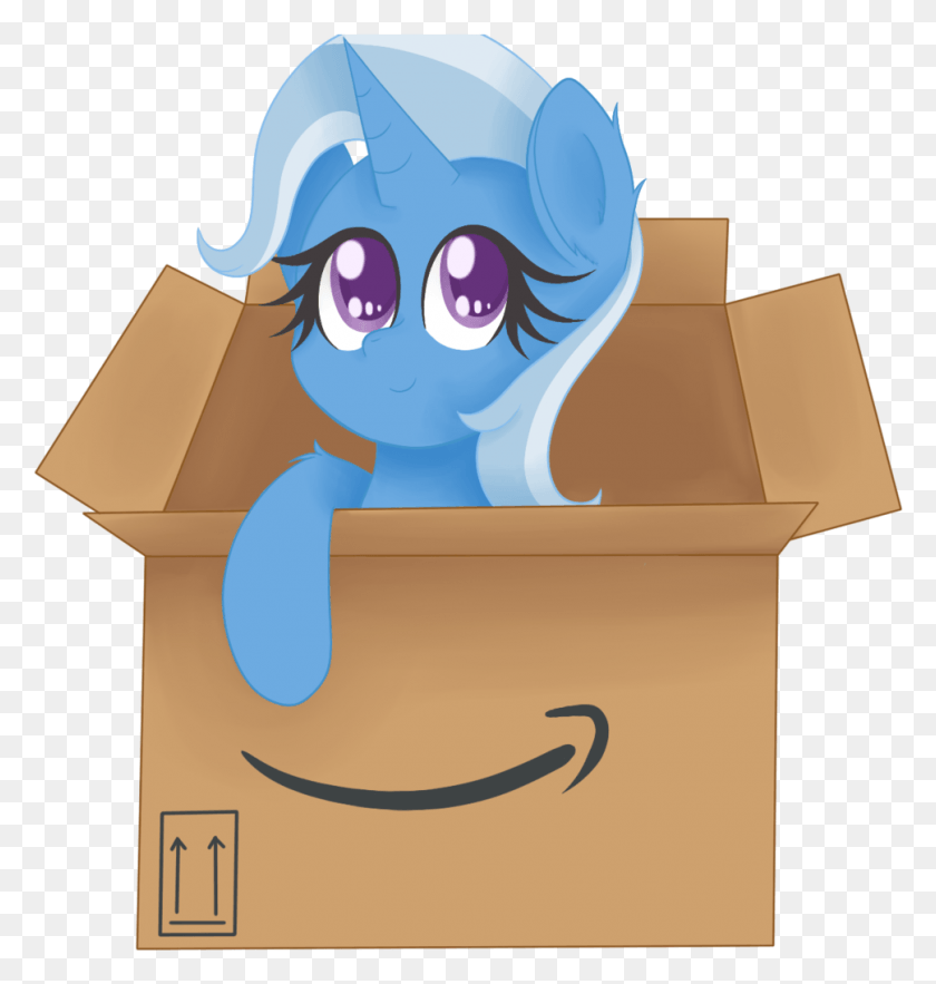 969x1023 Amazon Box Amazon Cartoon, Package Delivery, Carton, Cardboard HD PNG Download