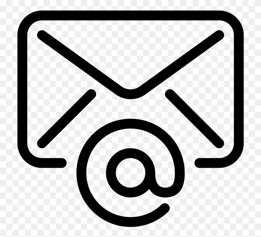 734x703 Amazon E Mail Opt Out Write Mail Icon White, Gray, World Of Warcraft HD PNG Download