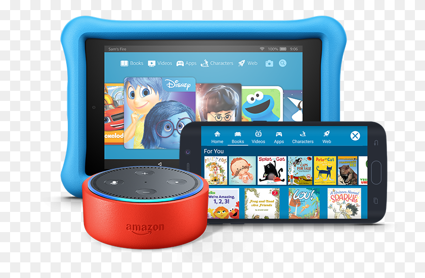 745x491 Amazon Echo Dot Kids Edition Kids Content, Electronics, Computer, Tablet Computer HD PNG Download