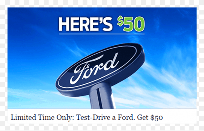979x606 Amazon Gift Card From Ford Ford, Symbol, Logo, Trademark HD PNG Download