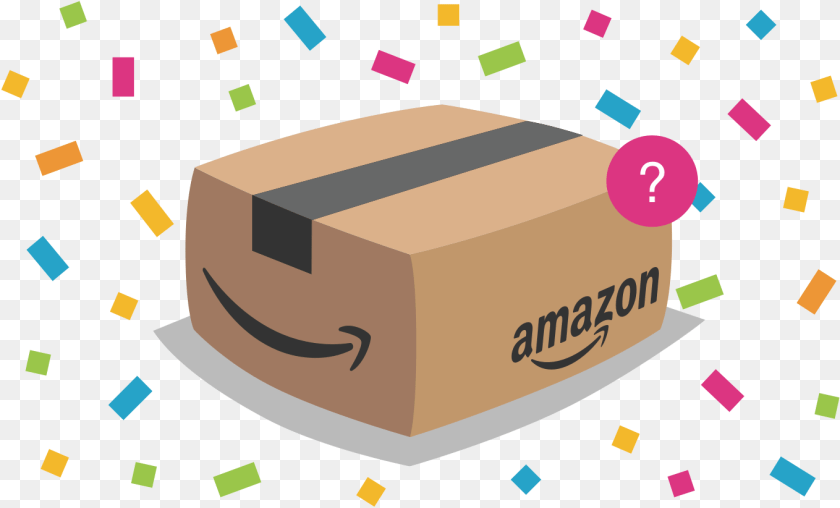 Amazon Giveaway, Box, Cardboard, Carton, Paper Clipart PNG