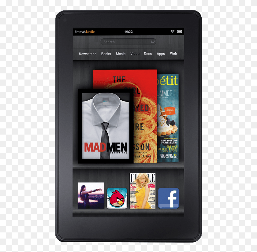 485x764 Amazon Kindle Fire Tablette Amazon Kindle Fire, Одежда, Одежда, Рубашка Png Скачать