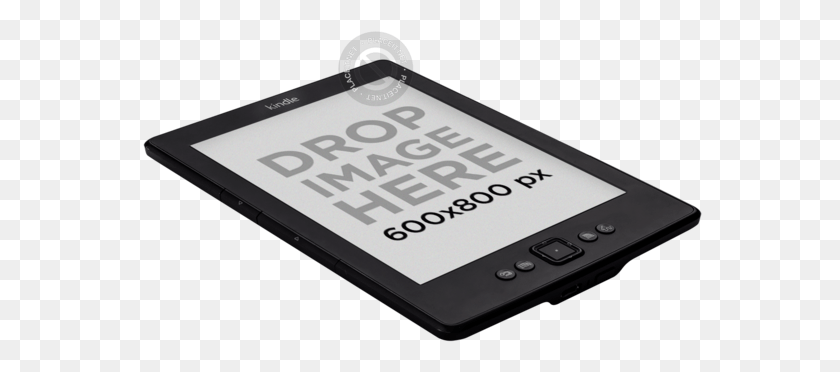 564x312 Amazon Kindle Mockup Lying Over A Surface Mockup E Book Readers, Text, Mobile Phone, Phone HD PNG Download