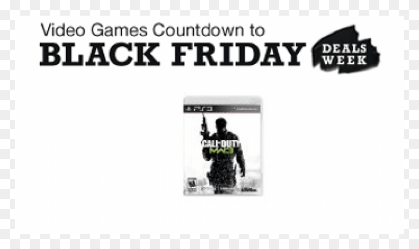 801x452 Amazon Video Game Black Friday Sale Today Duty Modern Warfare, Person, Human, Text HD PNG Download