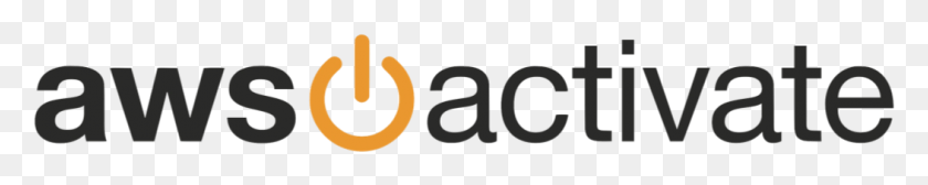 1052x146 Amazon Web Services Activate Program Aws Activate, Логотип, Символ, Товарный Знак Hd Png Скачать