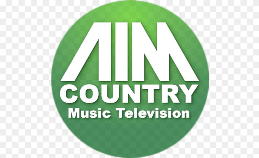 Amazoncom Aim Country Music Television Appstore For Android Televisa, Green, Logo, Disk Transparent PNG
