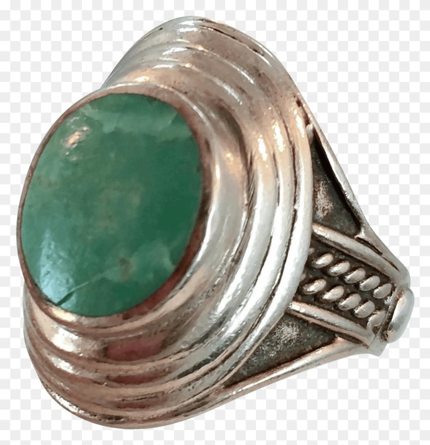 982x1019 Amazonite Ring Sterling Silver Vintage Ring Size Jade, Jewelry, Accessories, Accessory HD PNG Download
