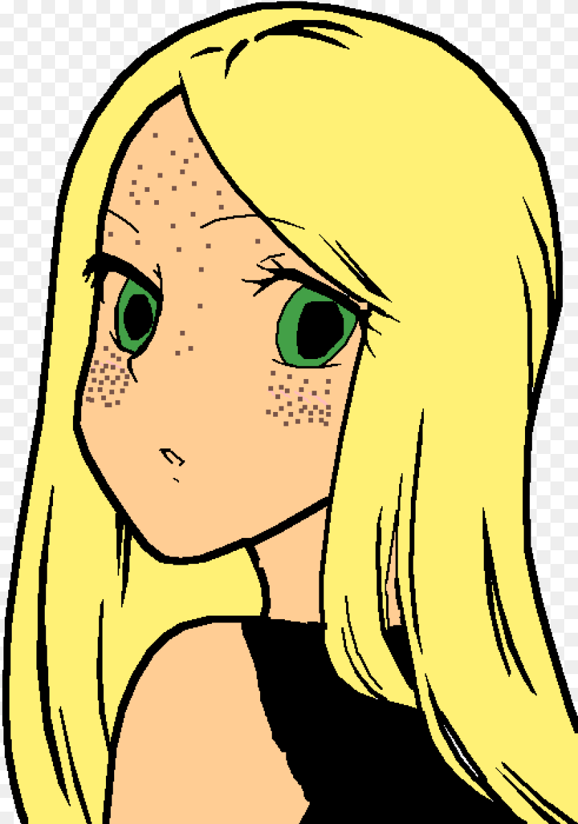 982x1400 Amber With Freckles Simple Anime Drawings Characters, Book, Comics, Publication, Adult PNG