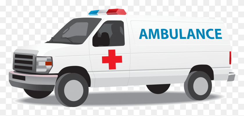 5324x2339 Ambulance Van Ambulance, Vehicle, Transportation, Moving Van HD PNG Download