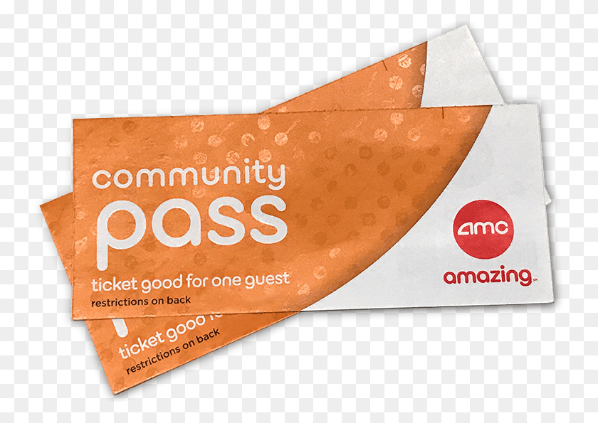 750x535 Amc Community Pass, Реклама, Бумага, Плакат Hd Png Скачать