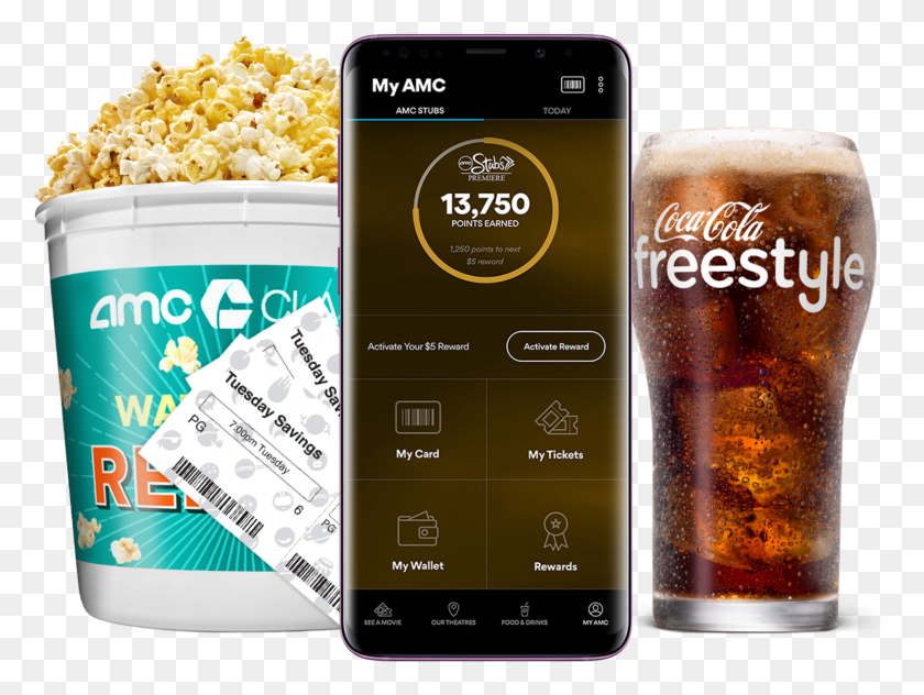 1540x1131 Amc Popcorn Bucket, Mobile Phone, Phone, Electronics HD PNG Download