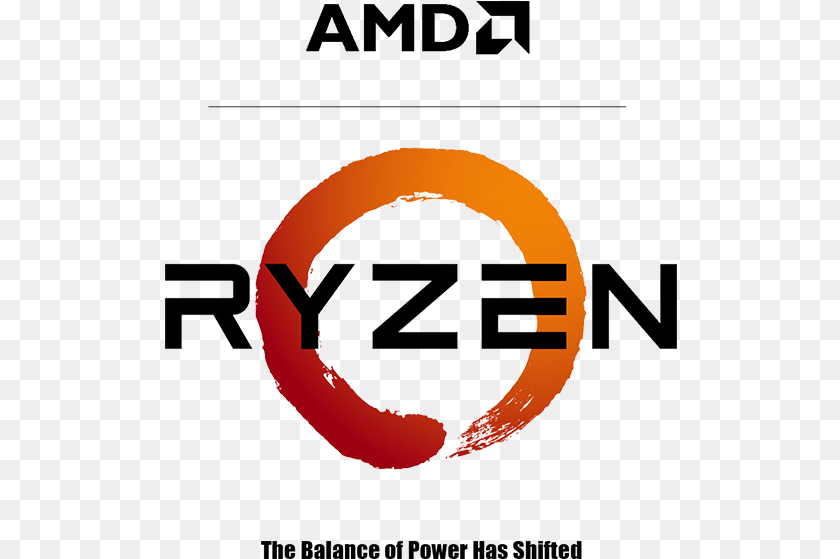 Amd Ryzen 5 3600x Circle Transparent PNG