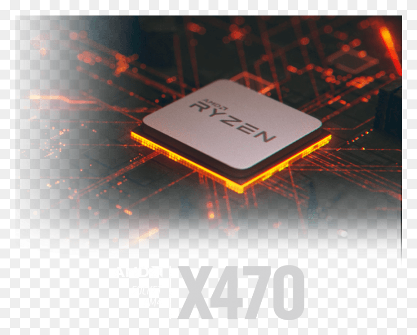 868x684 Descargar Png Chipset Amd X470, Computadora, Hardware Hd Png