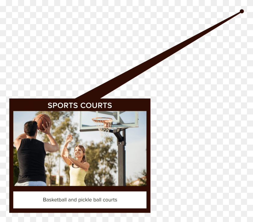 1235x1072 Amenity Center Sports Courts Poster, Person, Human, People HD PNG Download