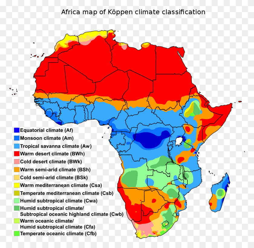 1143x1114 America And South Climate Climate Of Africa Wikipedia Koppen Climate Classification Africa, Plot, Map, Diagram HD PNG Download