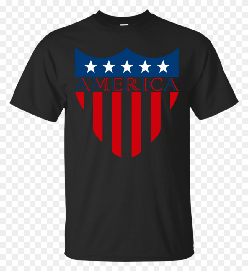 921x1014 America Flag Vector T Shirt Amp Hoodie Power Line Tour Of, Clothing, Apparel, T-shirt HD PNG Download