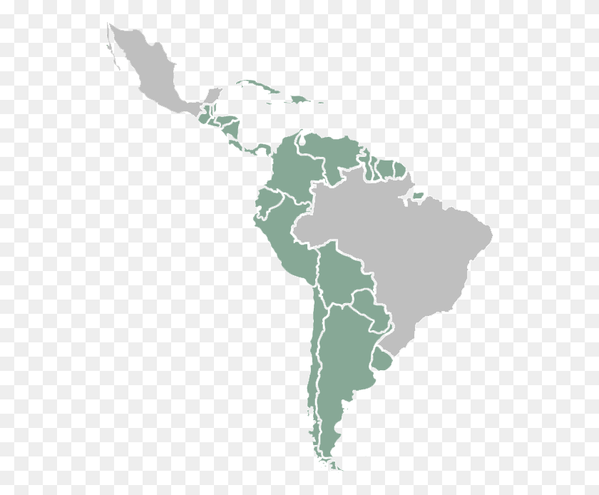 544x634 Америка Латина Mapa Квебек Часть Латинской Америки, Участок, Карта, Диаграмма Hd Png Скачать